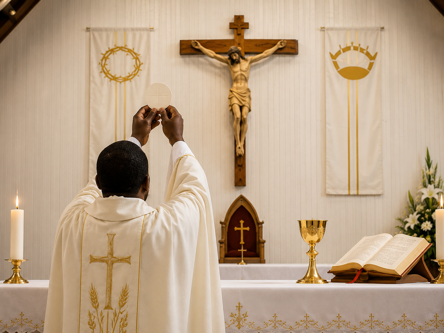 Mass Pic STA with Priest